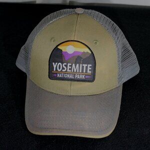 Yosemite National Park H3 Headwear Army Green/Brown Baseball Cap - Snapback